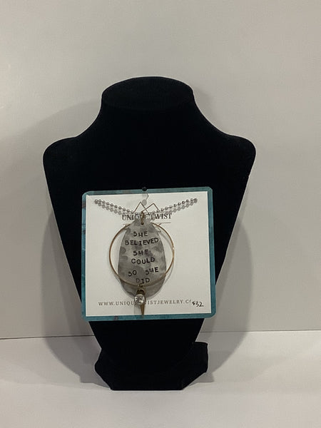 Quote necklace (6 styles)