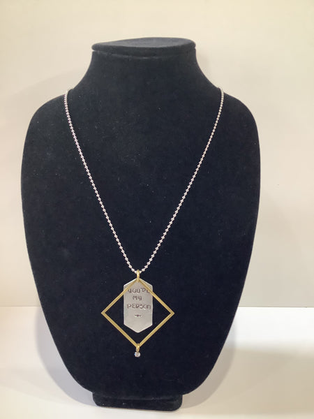 Quote necklace (6 styles)