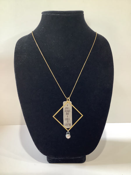 Quote necklace (6 styles)