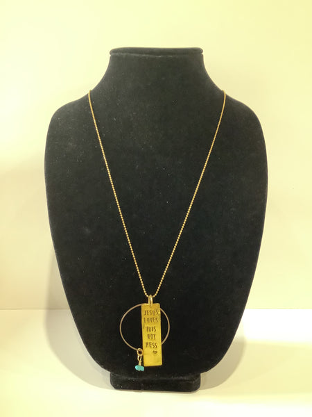 Quote necklace (6 styles)