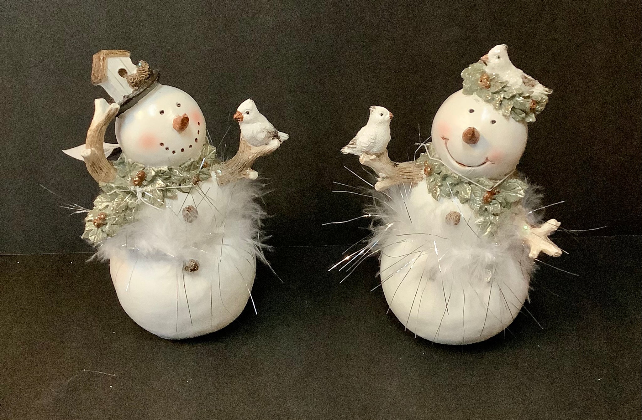 Glittered Snowmen (2 styles)