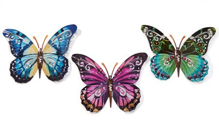 Metal Butterflies (3 colors)