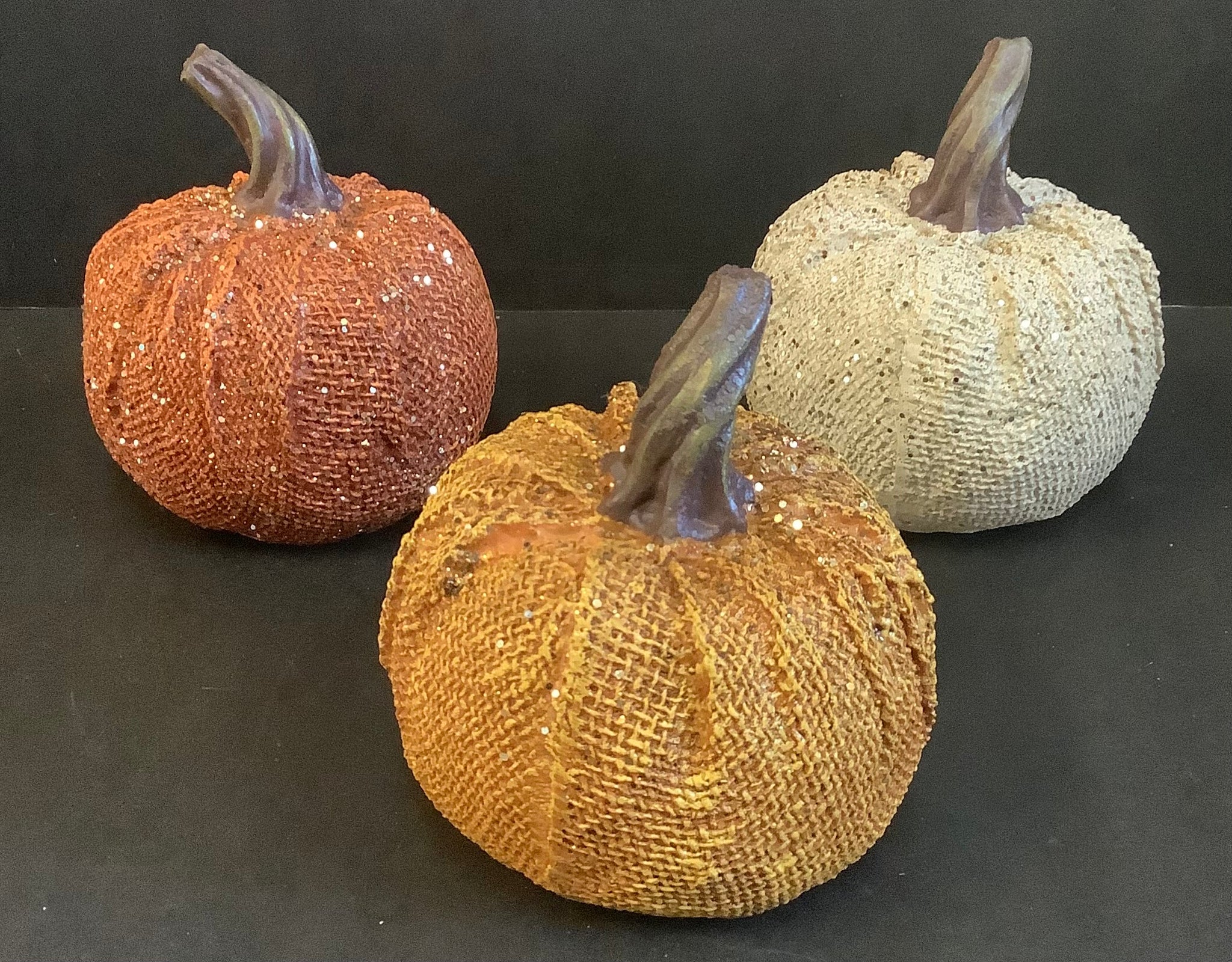 Harvest sparkle pumpkin (3 colors)