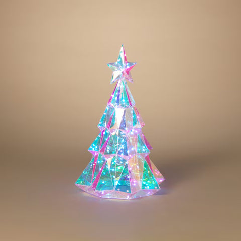 Lighted Holographic Tree 19.7 inch