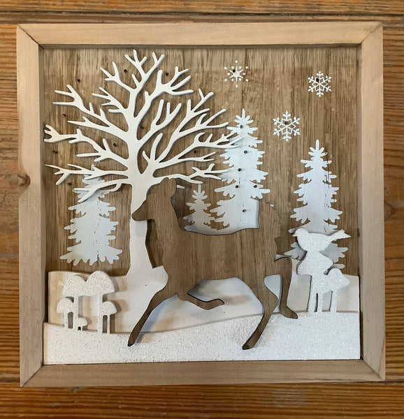 Deer Frame lighted (2 styles)