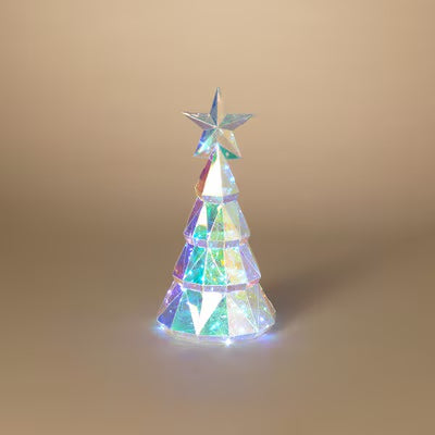 Lighted Holographic Tree 15 inch