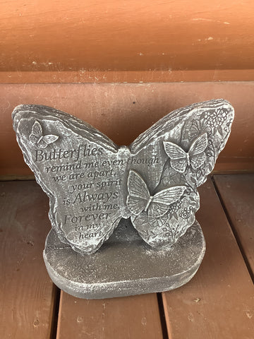Concrete Butterfly shape