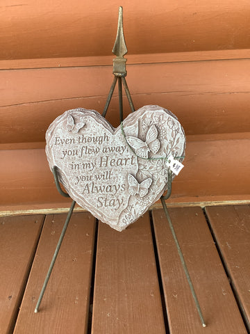 Concrete-Heart shaped
