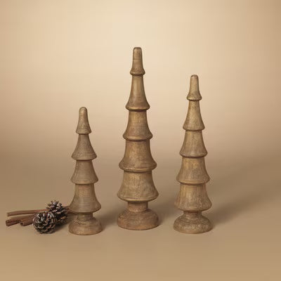 Wood finial tree (3 sizes)