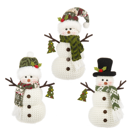 Comfy and Cozy Christmas Snowman (3 styles)