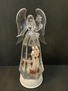 Angel Nativity Globe