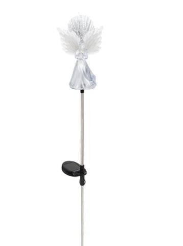 Fiber optic Angel garden stake