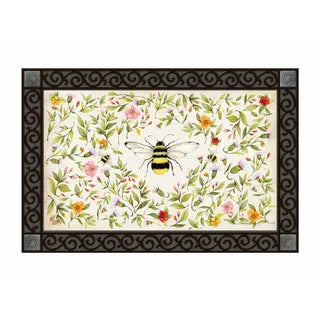 Bee spring door mat