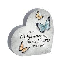 Heart sitter-Your wings were ready