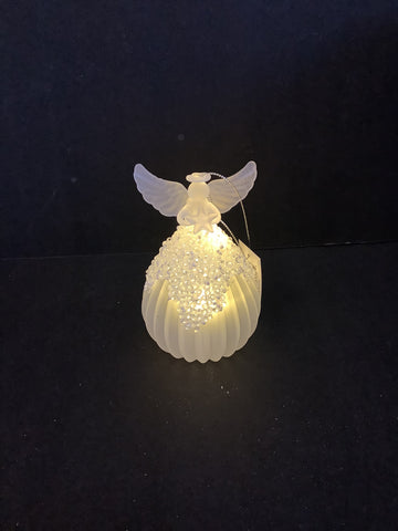 Beaded glass angel