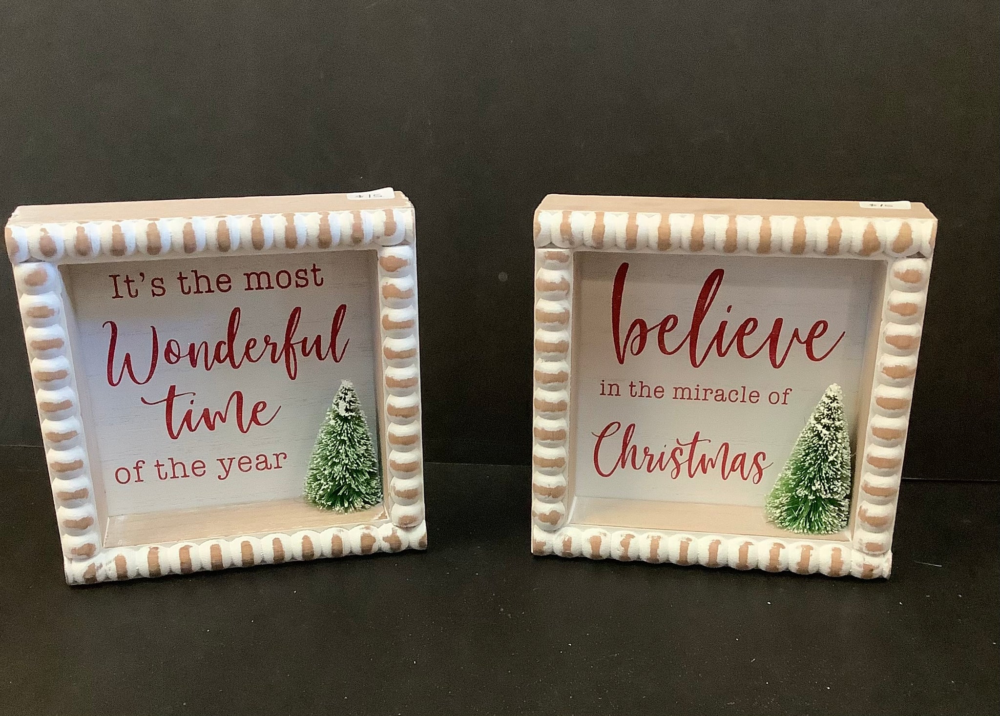 Square Christmas sign (2 styles)
