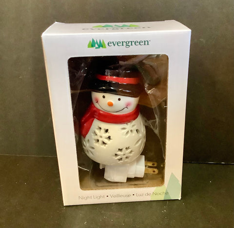 Snowman nightlight