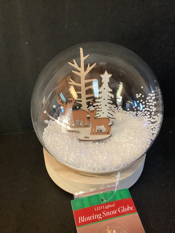 Blowing Snow Globe