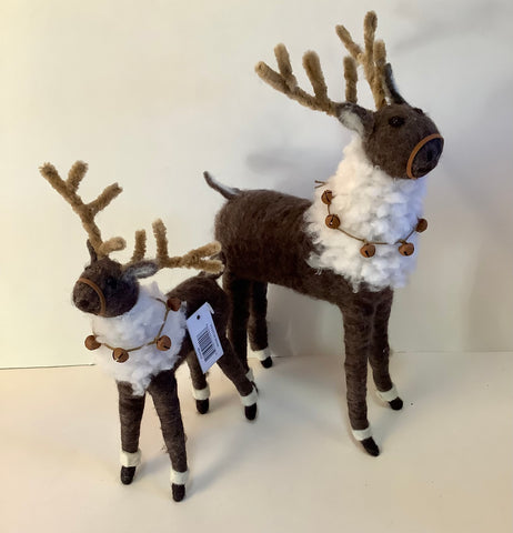 Wool Reindeer (2 sizes)