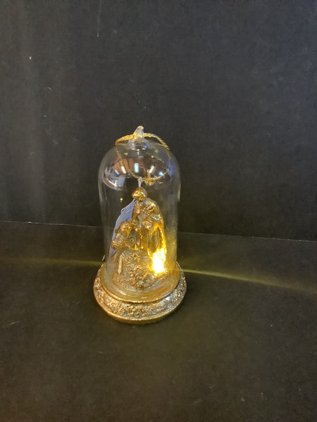Lighted Nativity Ornament