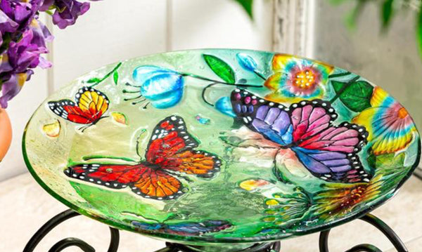 Bird bath-Glass (2 styles)