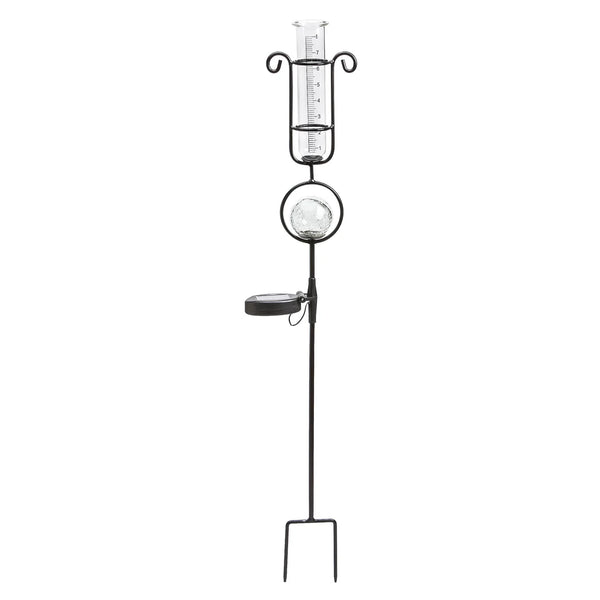 Solar rain gauge