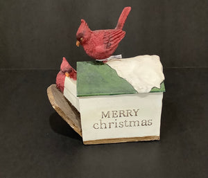 Merry Christmas Birdhouse