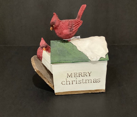 Merry Christmas Birdhouse