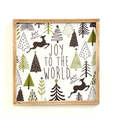 Joy to the World wall decor