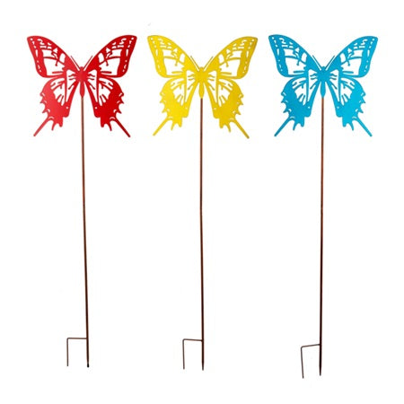 Butterfly garden stake