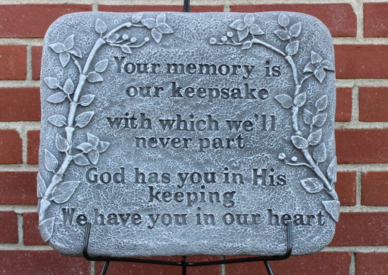 Concrete memorial-Your memory is our keepsake