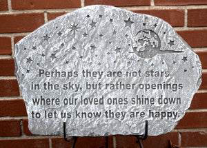 Concrete memorial-Perhaps they are not stars