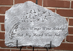 Concrete Memorial-Your wings were ready