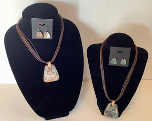 Necklace & earring set (2 colors)