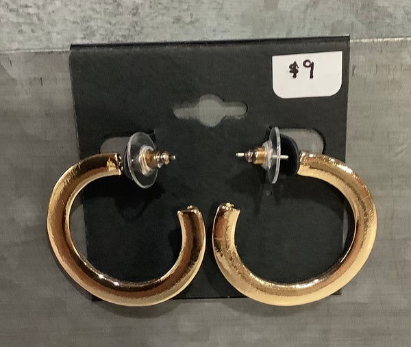 Gold Hoop (2 sided)