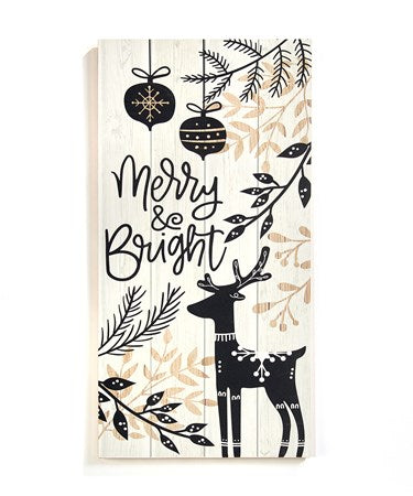 Merry & Bright wall decor