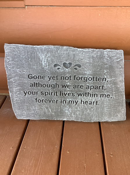 Concrete Memorial Gone yet not forgotten