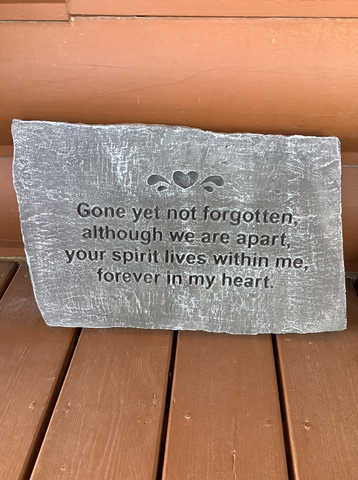 Concrete Memorial Gone yet not forgotten