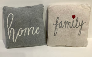 Double Sided Pillows (2 styles)