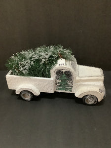 Snowy White Truck