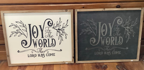 Joy to the world (2 colors)