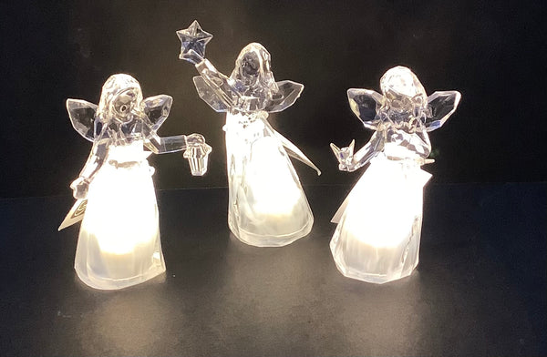 Light up acrylic angel (3 styles)