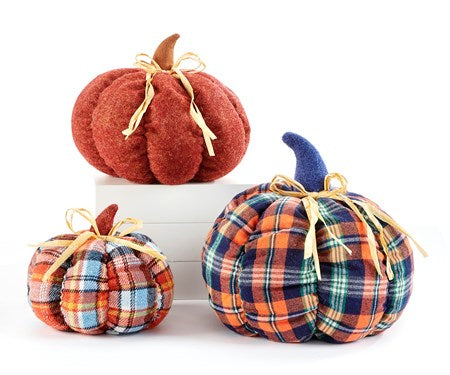 Plush pumpkin (3 sizes)