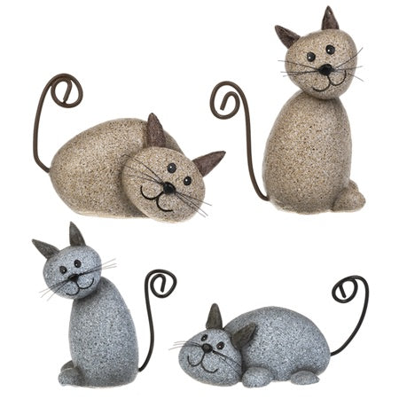 Cat figurines (4 styles)