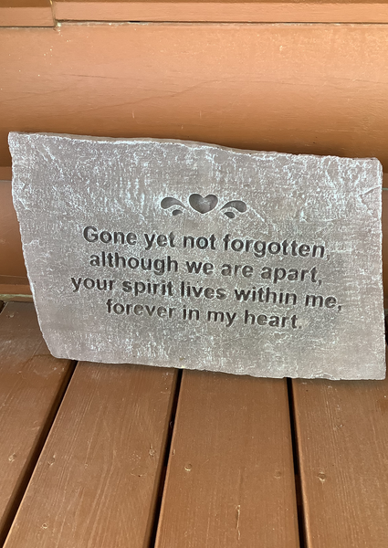 Concrete Memorial Gone yet not forgotten