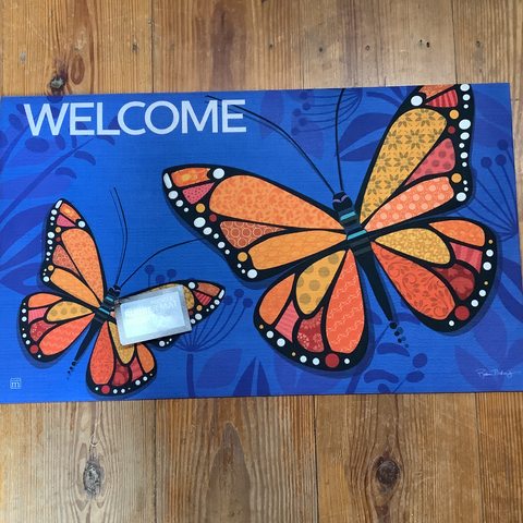 Butterfly Welcome Doormat