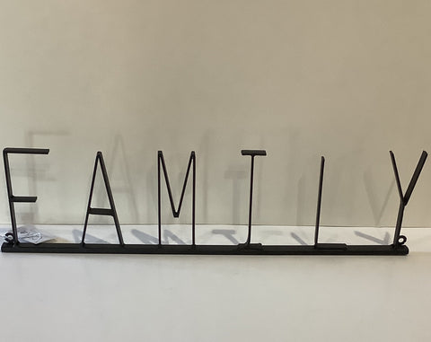 Metal Family sign