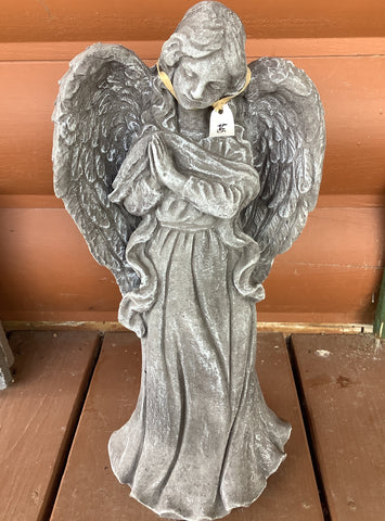 Concrete Ribbon Angel Large