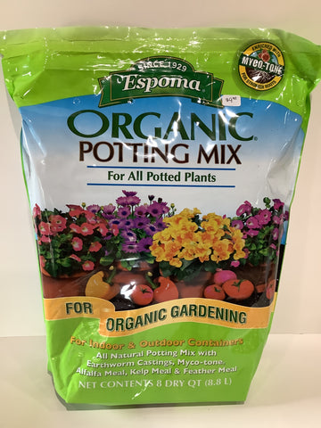 Organic potting mix