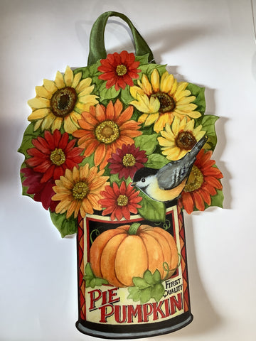 Fall Floral wall hanging